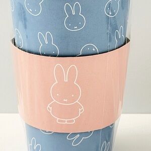 Miffy Blue and White Disposable Cup Set of 10 with Lids & Sleeves